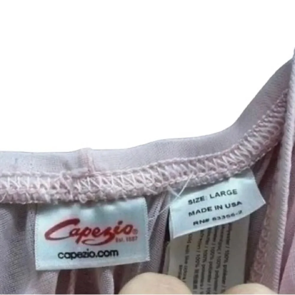 Capezio girls pink sheer ballet skirt/tutu size large